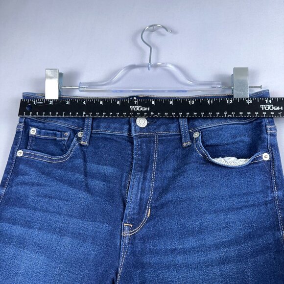 Gap Skinny Jeans Universal Legging Womens Size 10/30 Long Mid Rise Stretch Blue - Picture 8 of 13